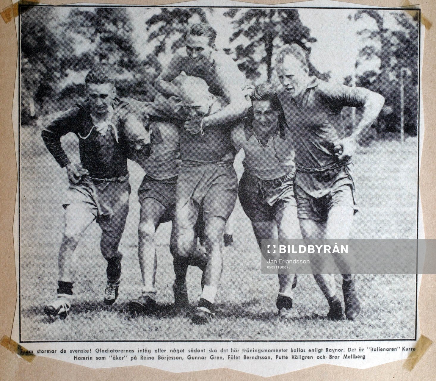 Fotboll, VM, 1958, Souvenir