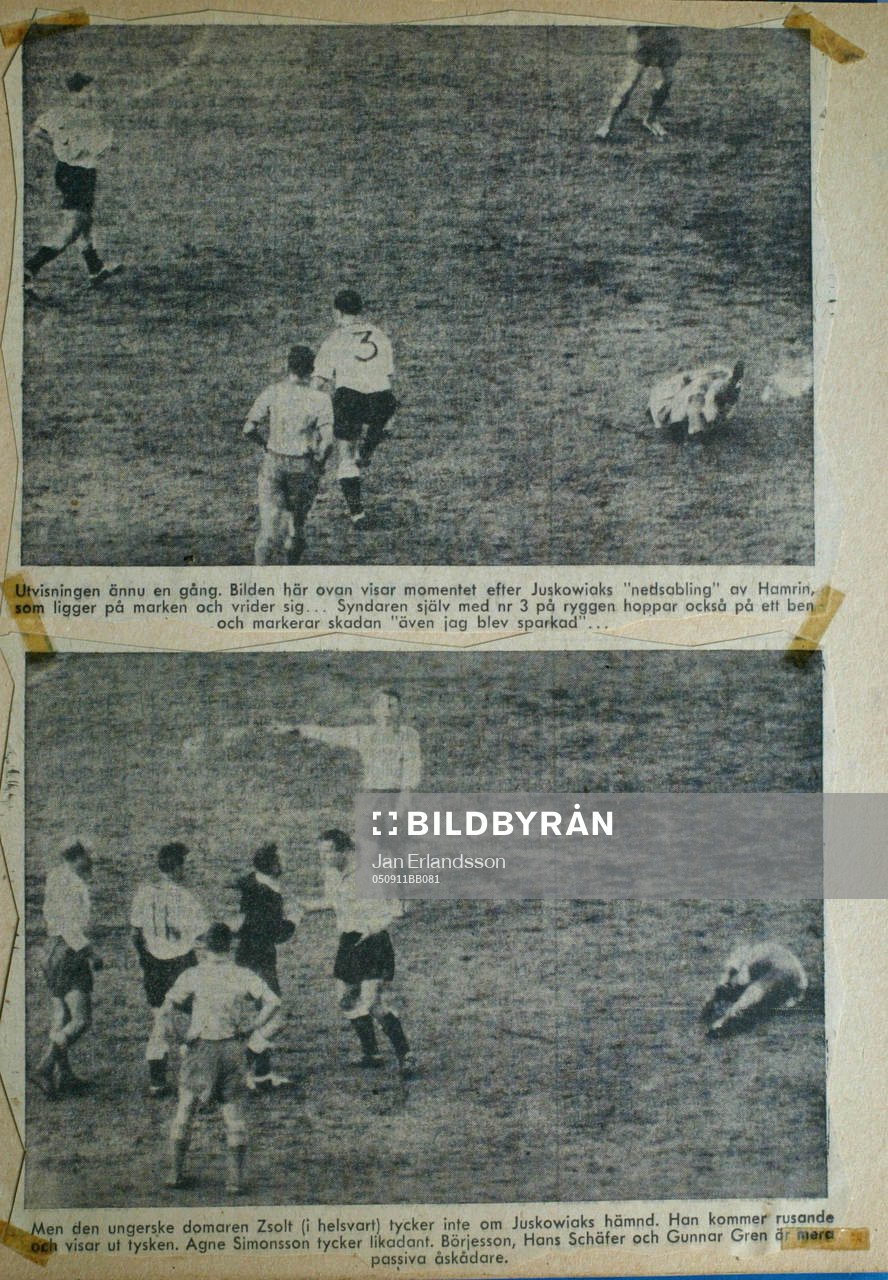 Fotboll, VM, 1958, Souvenir