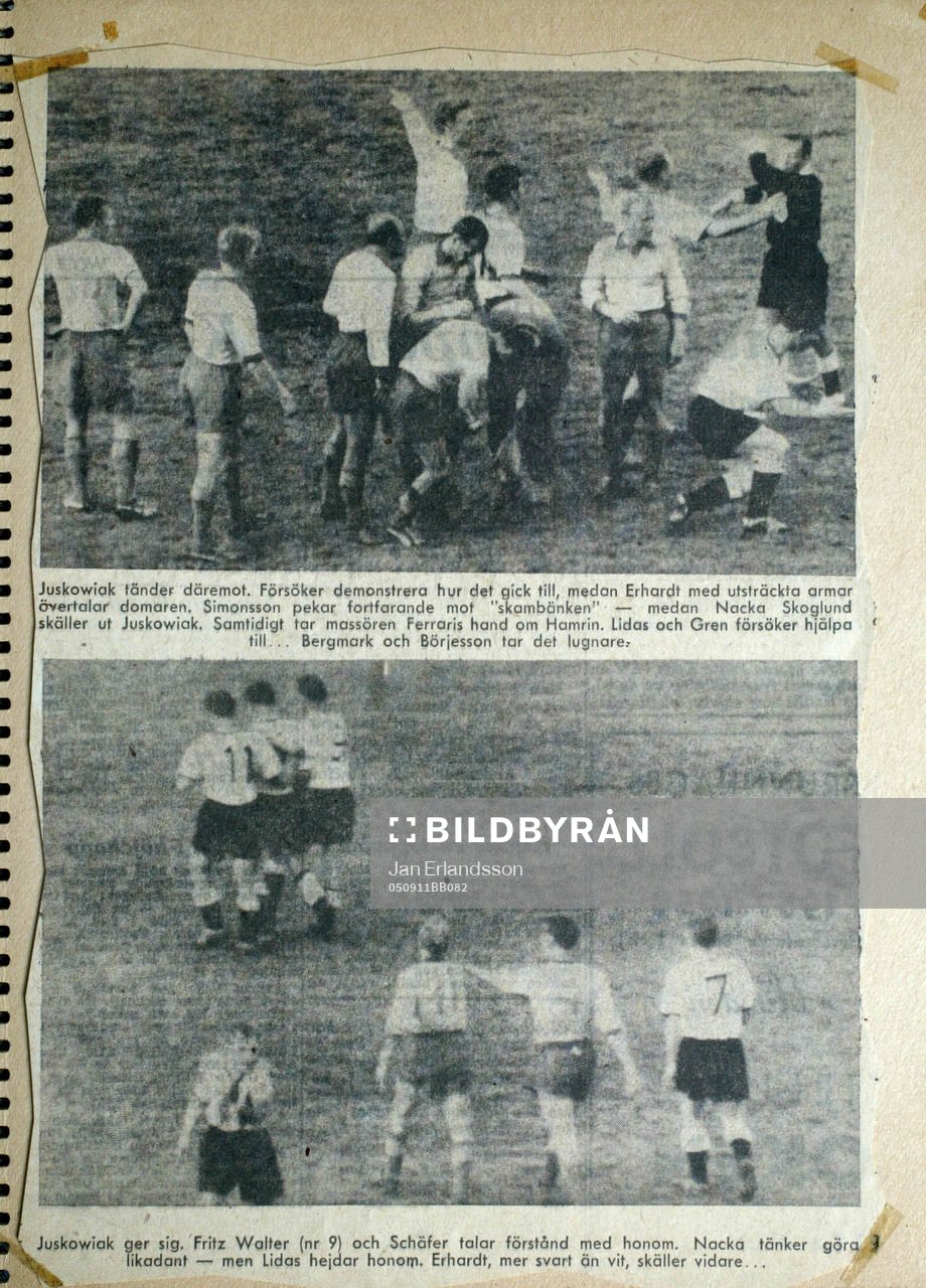 Fotboll, VM, 1958, Souvenir