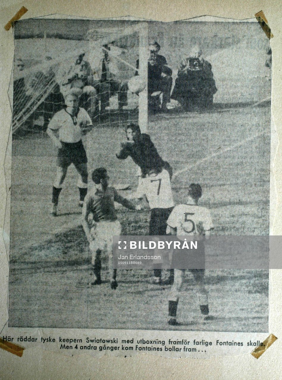 Fotboll, VM, 1958, Souvenir