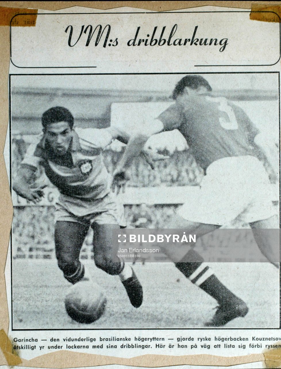 Fotboll, VM, 1958, Souvenir