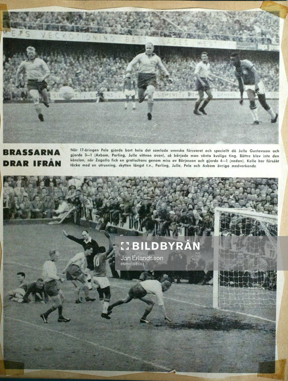 Fotboll, VM, 1958, Souvenir