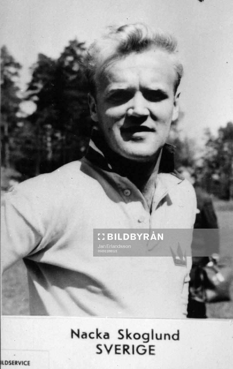 Fotboll, VM, 1958, Souvenir. Lennart Nacka Skoglund