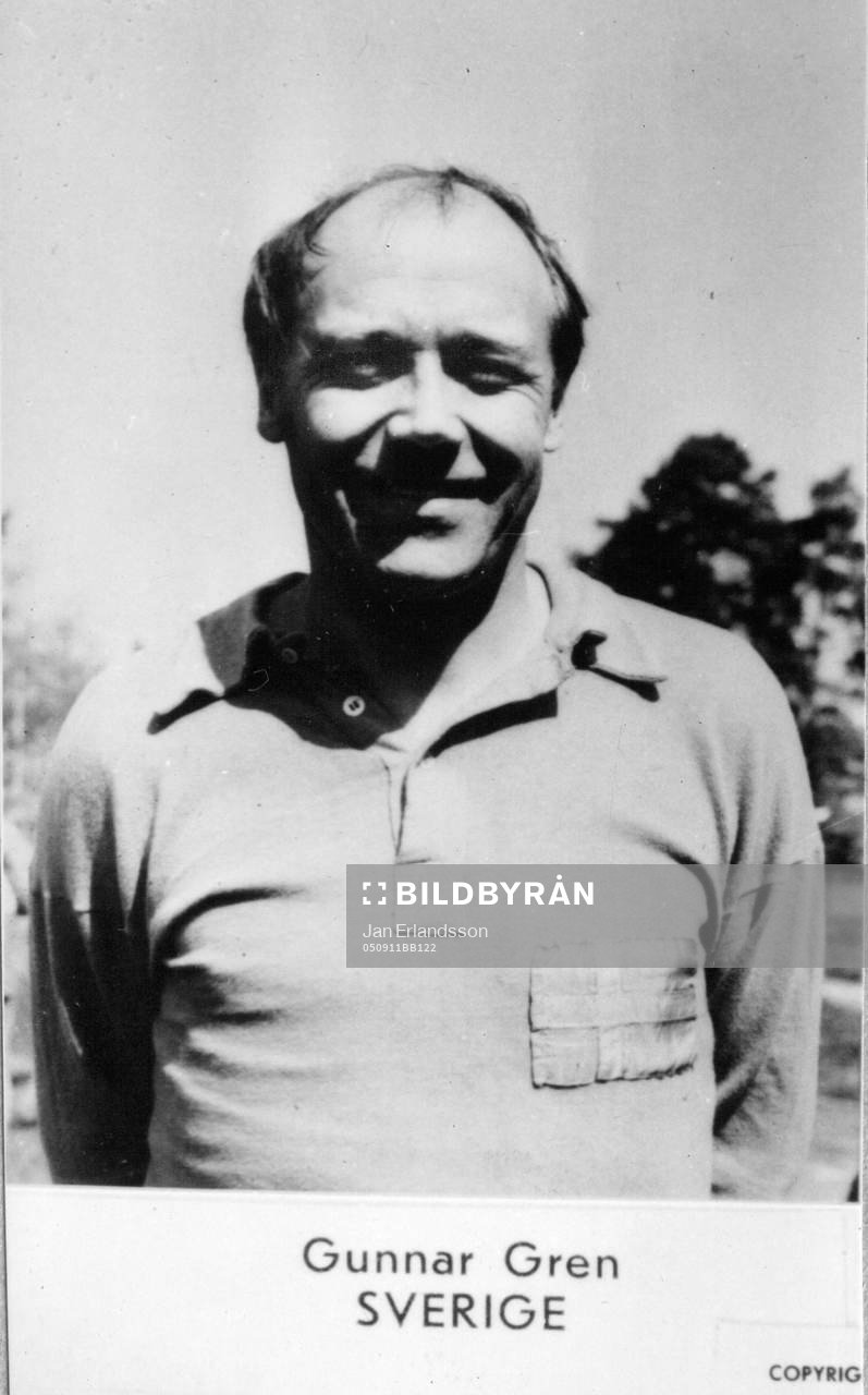 Fotboll, VM, 1958, Souvenir. Gunnar Gren