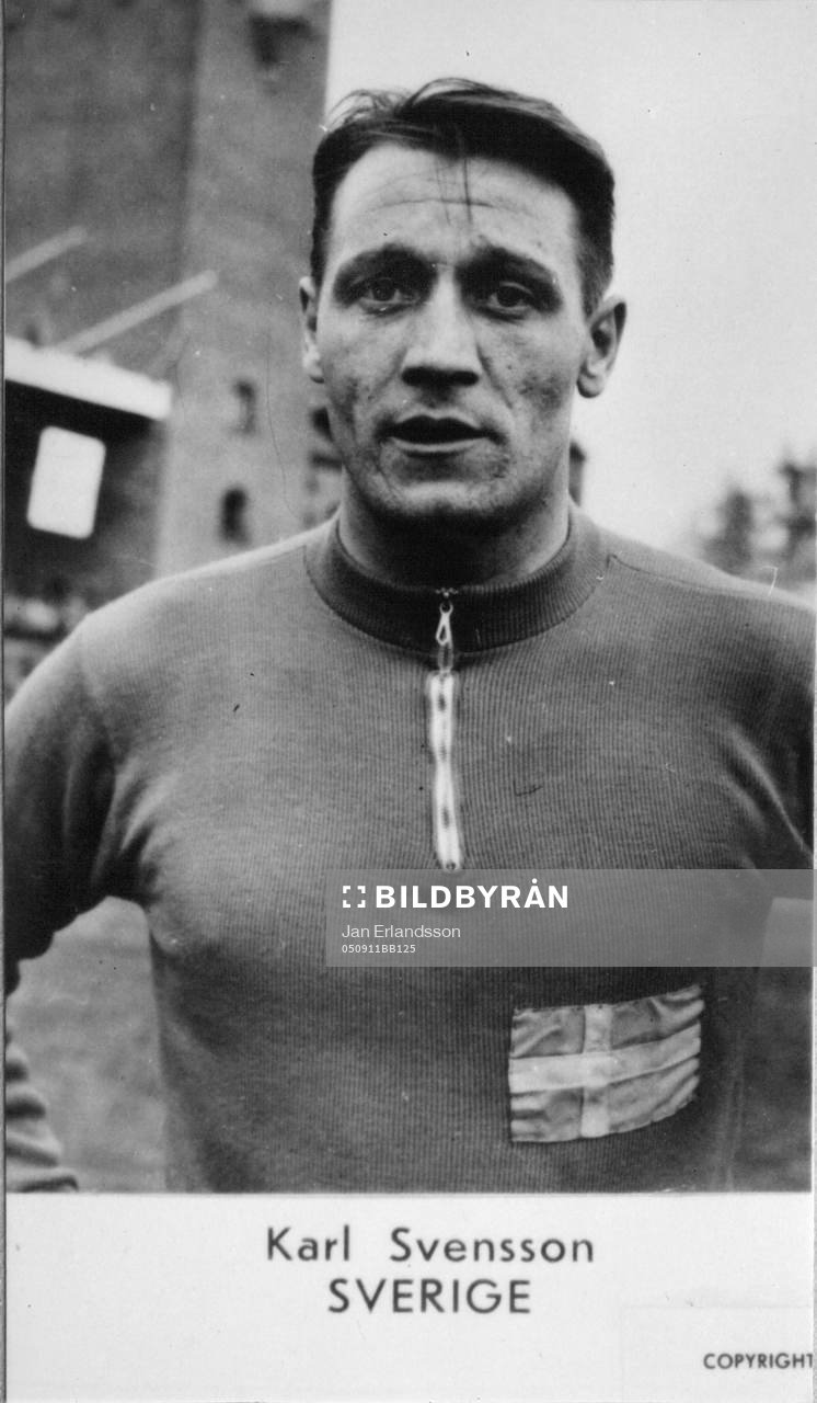 Fotboll, VM, 1958, Souvenir. Kalle Svensson