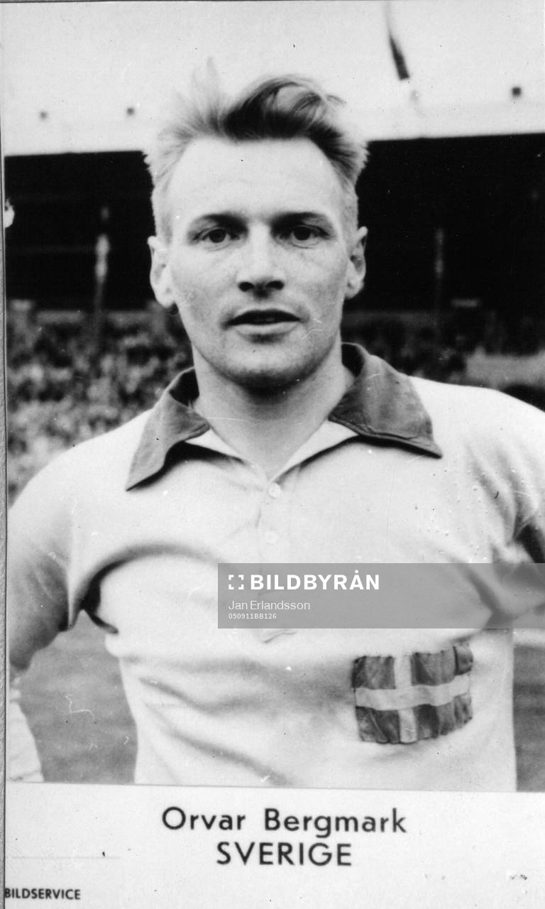 Fotboll, VM, 1958, Souvenir. Orvar Bergmark