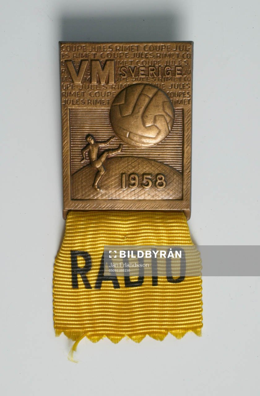 Fotboll, VM, 1958, Souvenir