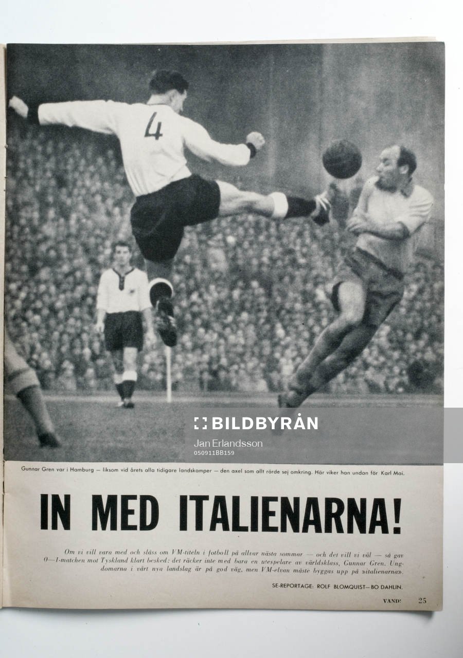 Fotboll, VM, 1958, Souvenir