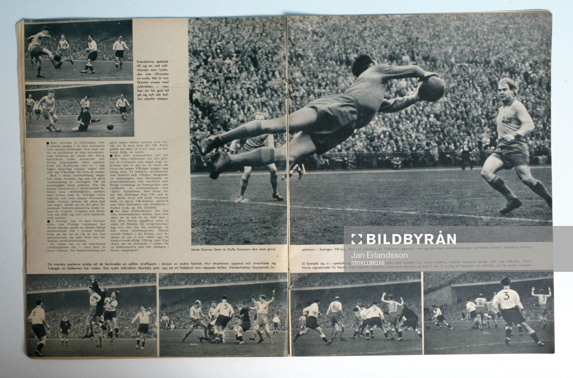 Fotboll, VM, 1958, Souvenir