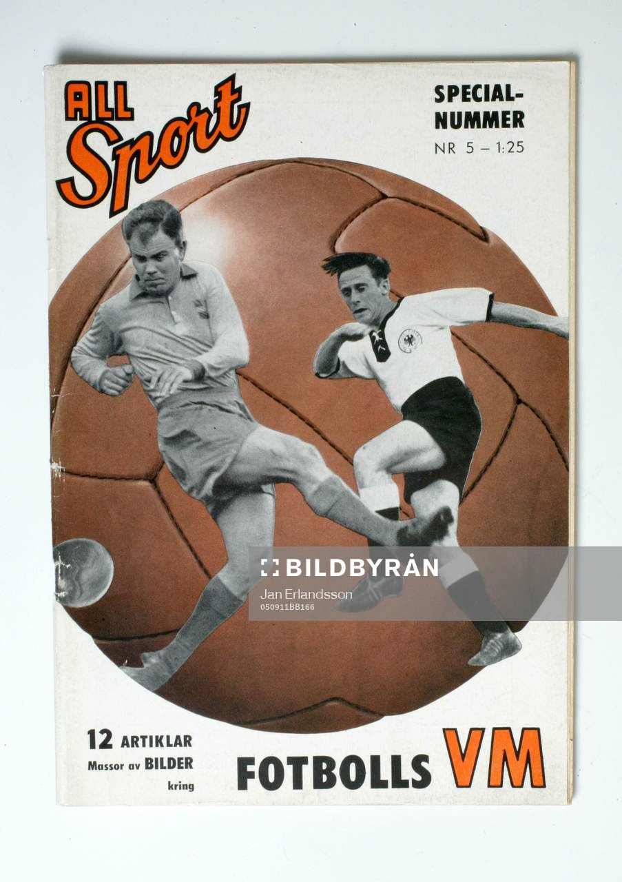 Fotboll, VM, 1958, Souvenir