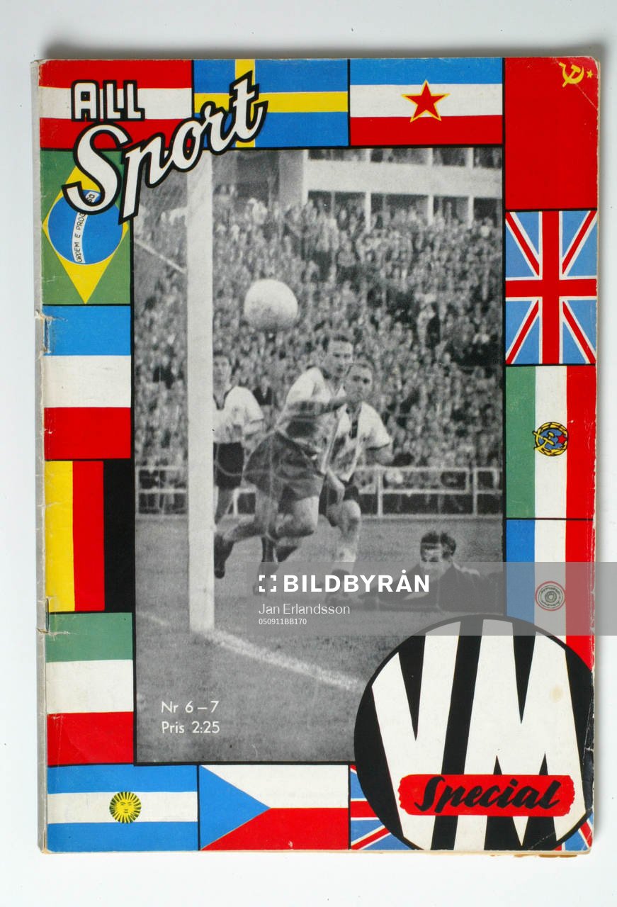 Fotboll, VM, 1958, Souvenir