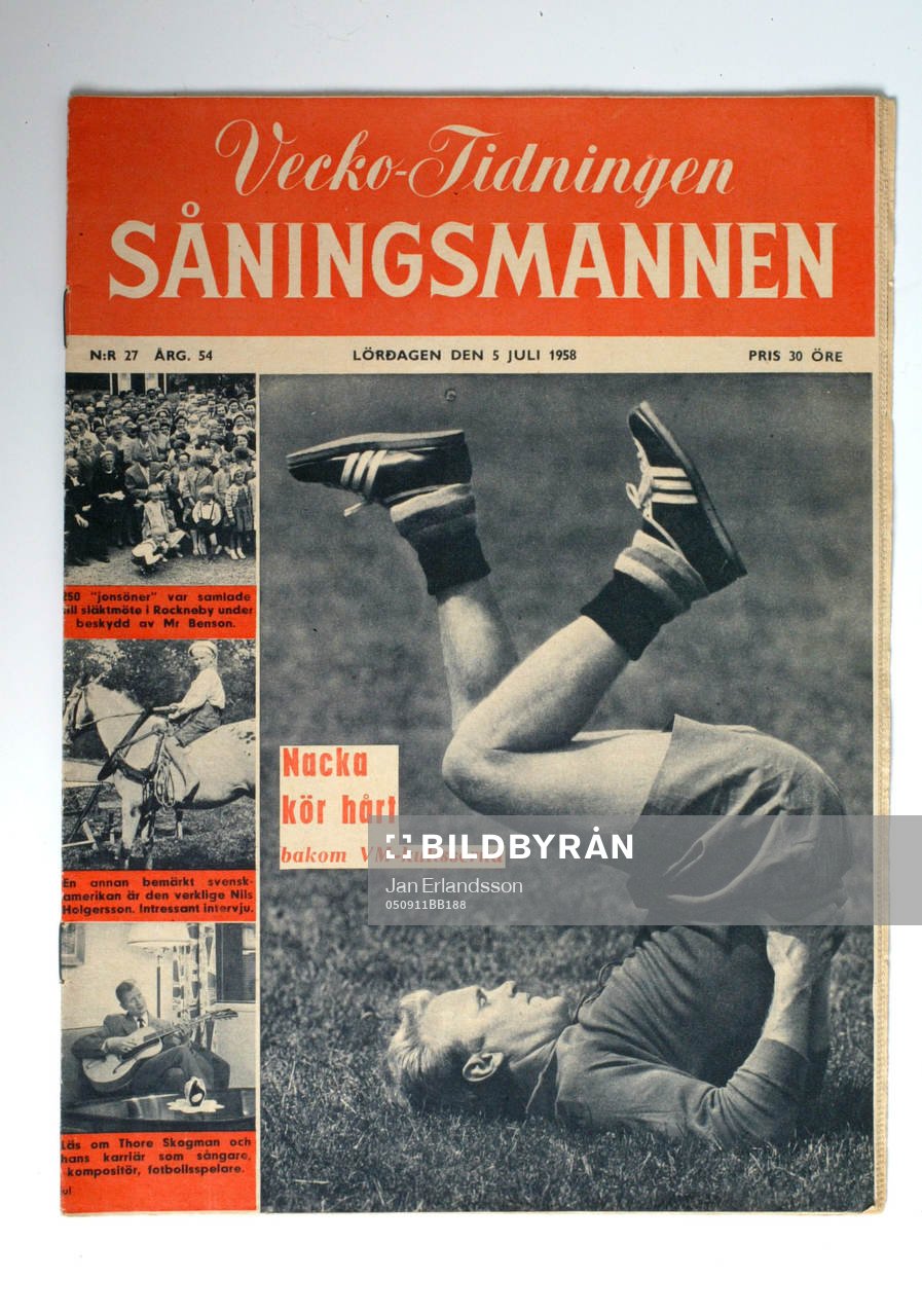 Fotboll, VM, 1958, Souvenir