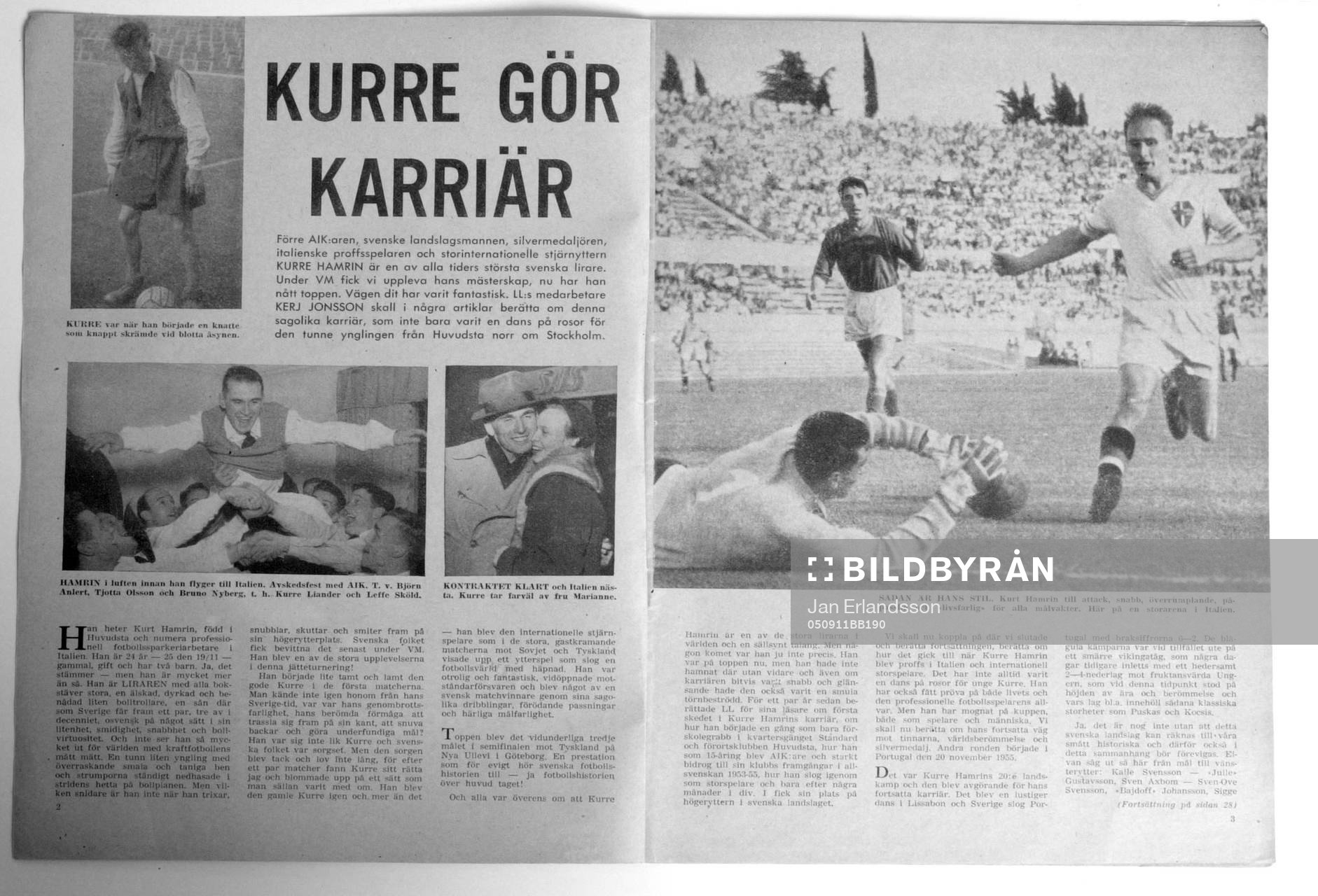 Fotboll, VM, 1958, Souvenir