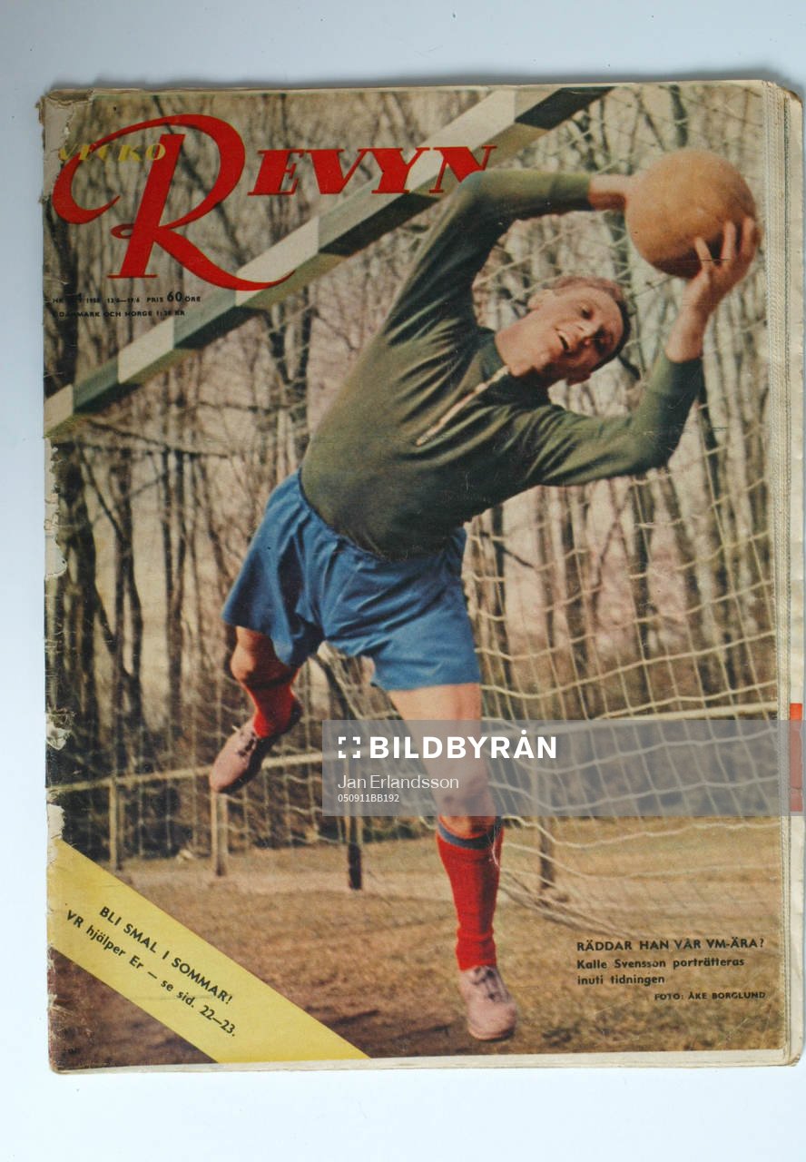 Fotboll, VM, 1958, Souvenir
