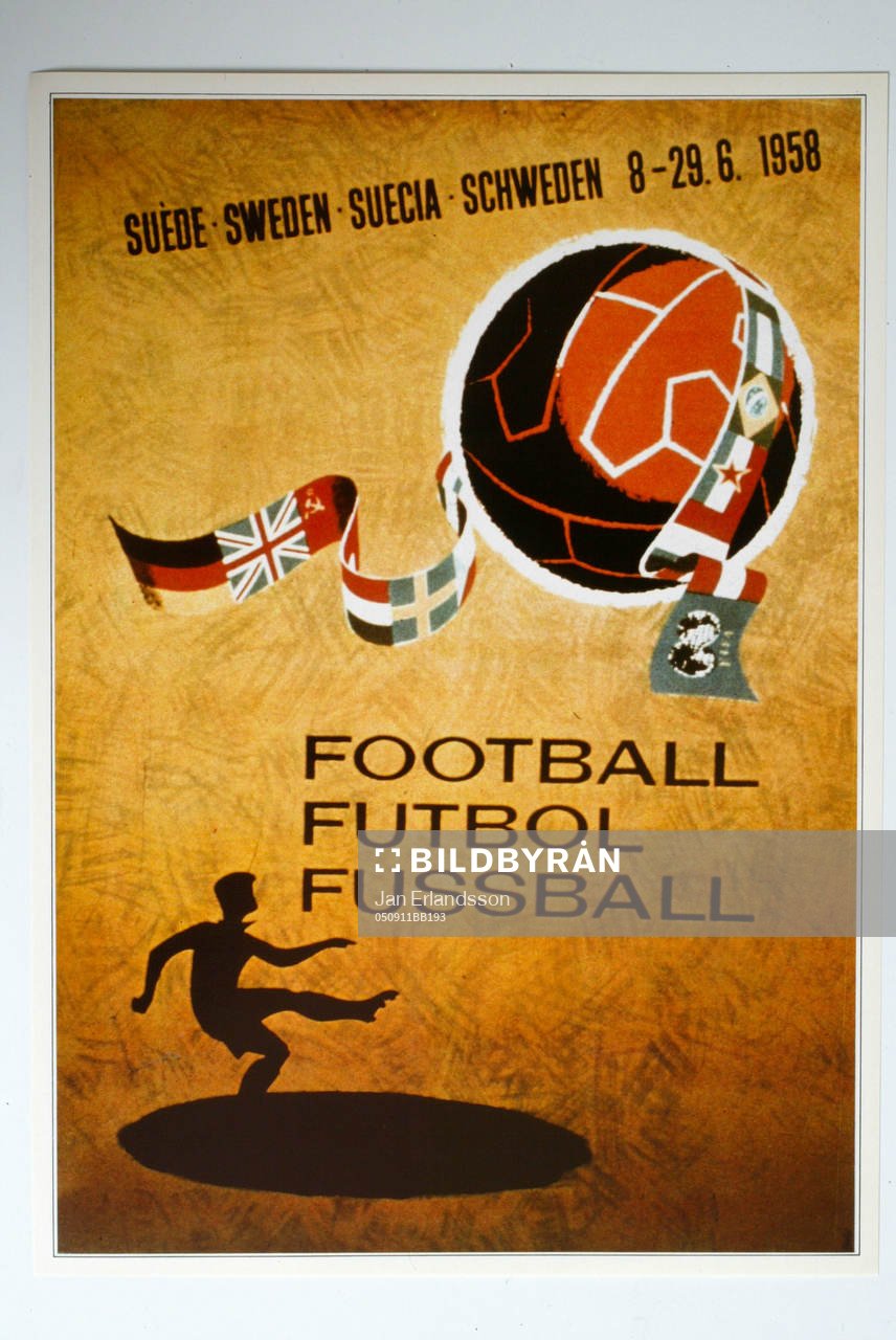 Fotboll, VM, 1958, Souvenir