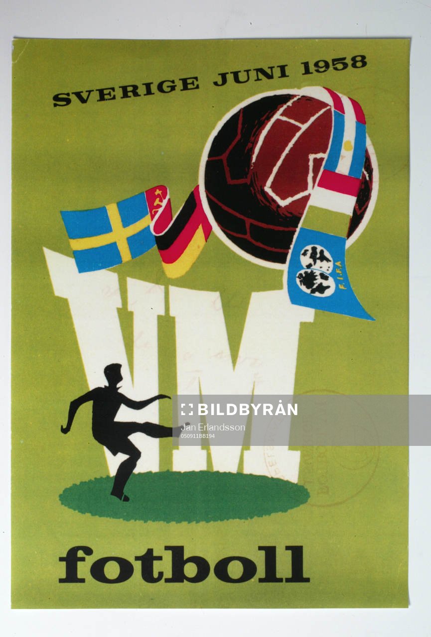 Fotboll, VM, 1958, Souvenir