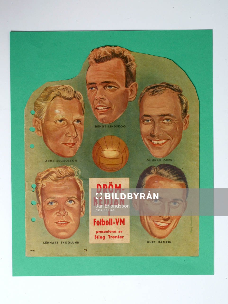 Fotboll, VM, 1958, Souvenir