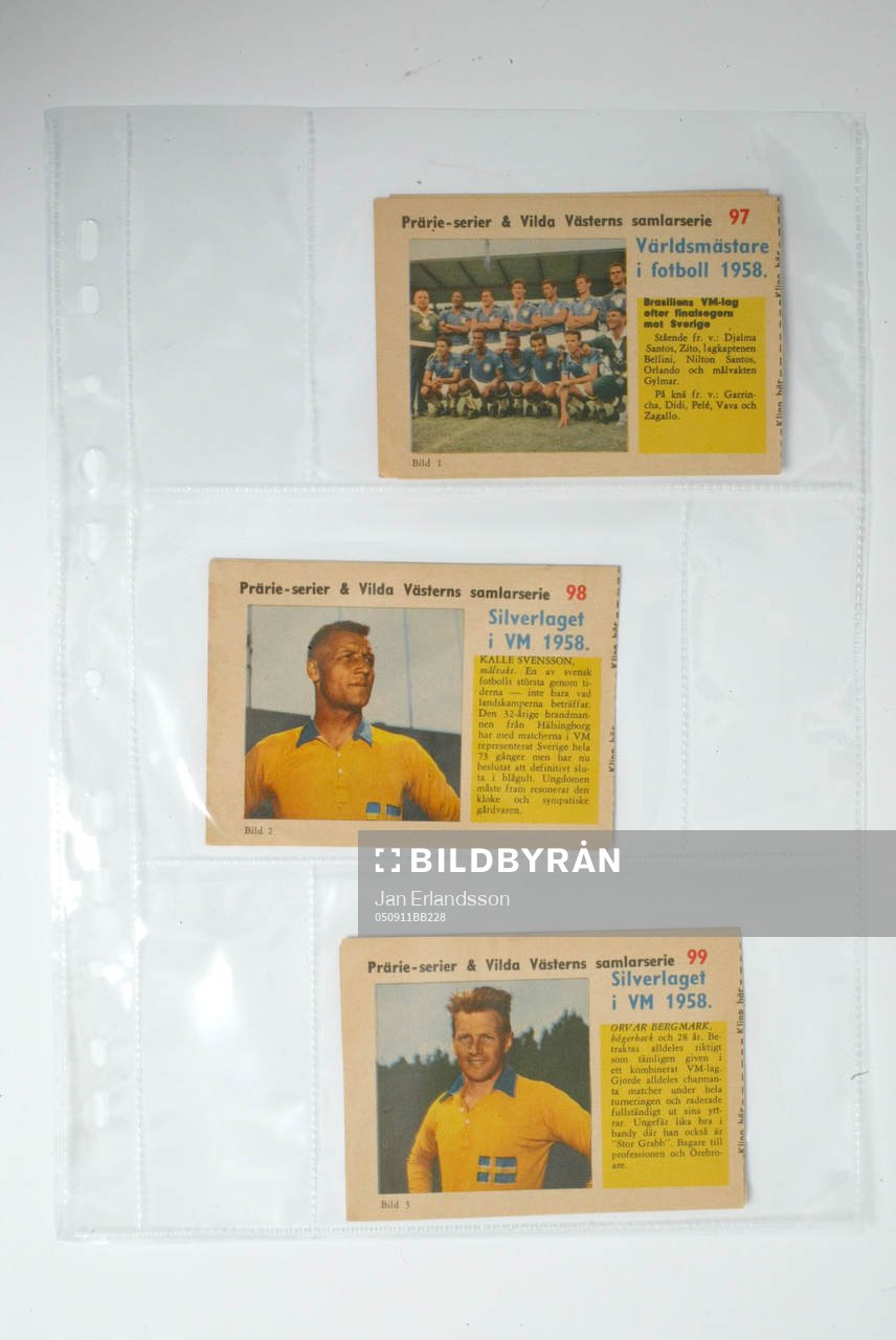 Fotboll, VM, 1958, Souvenir