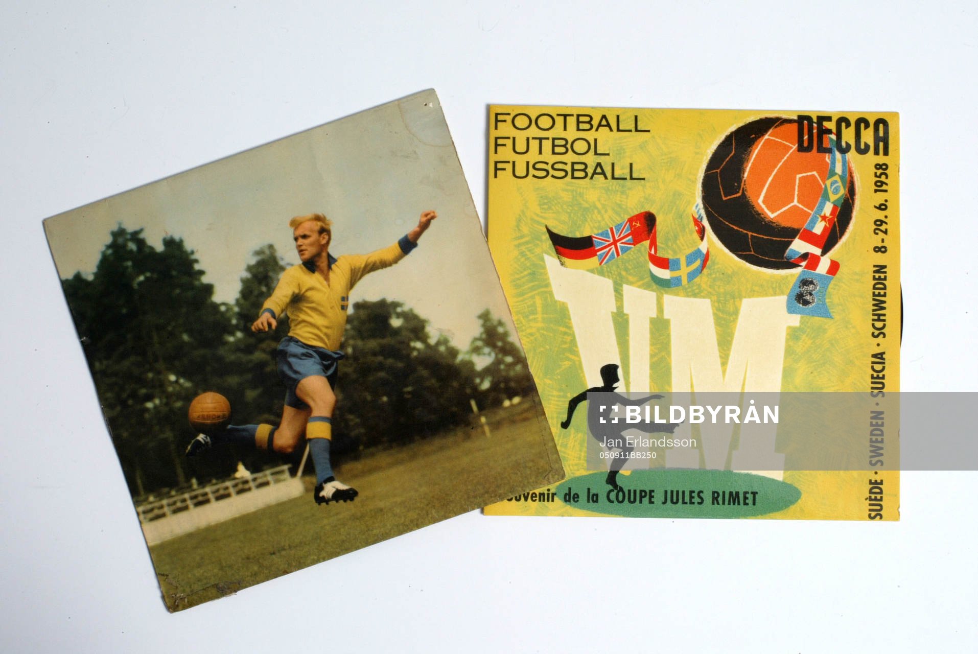 Fotboll, VM, 1958, Souvenir