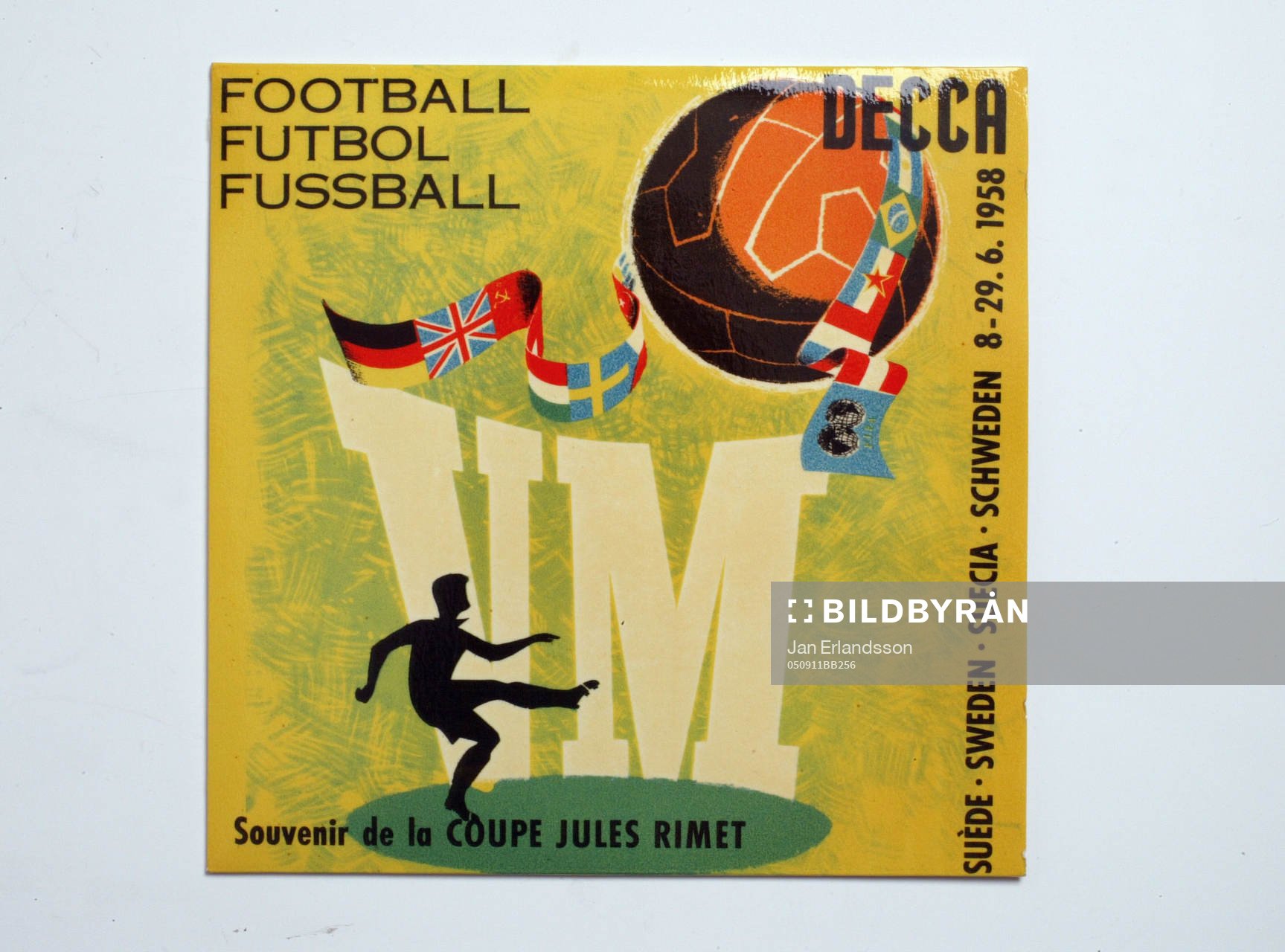 Fotboll, VM, 1958, Souvenir