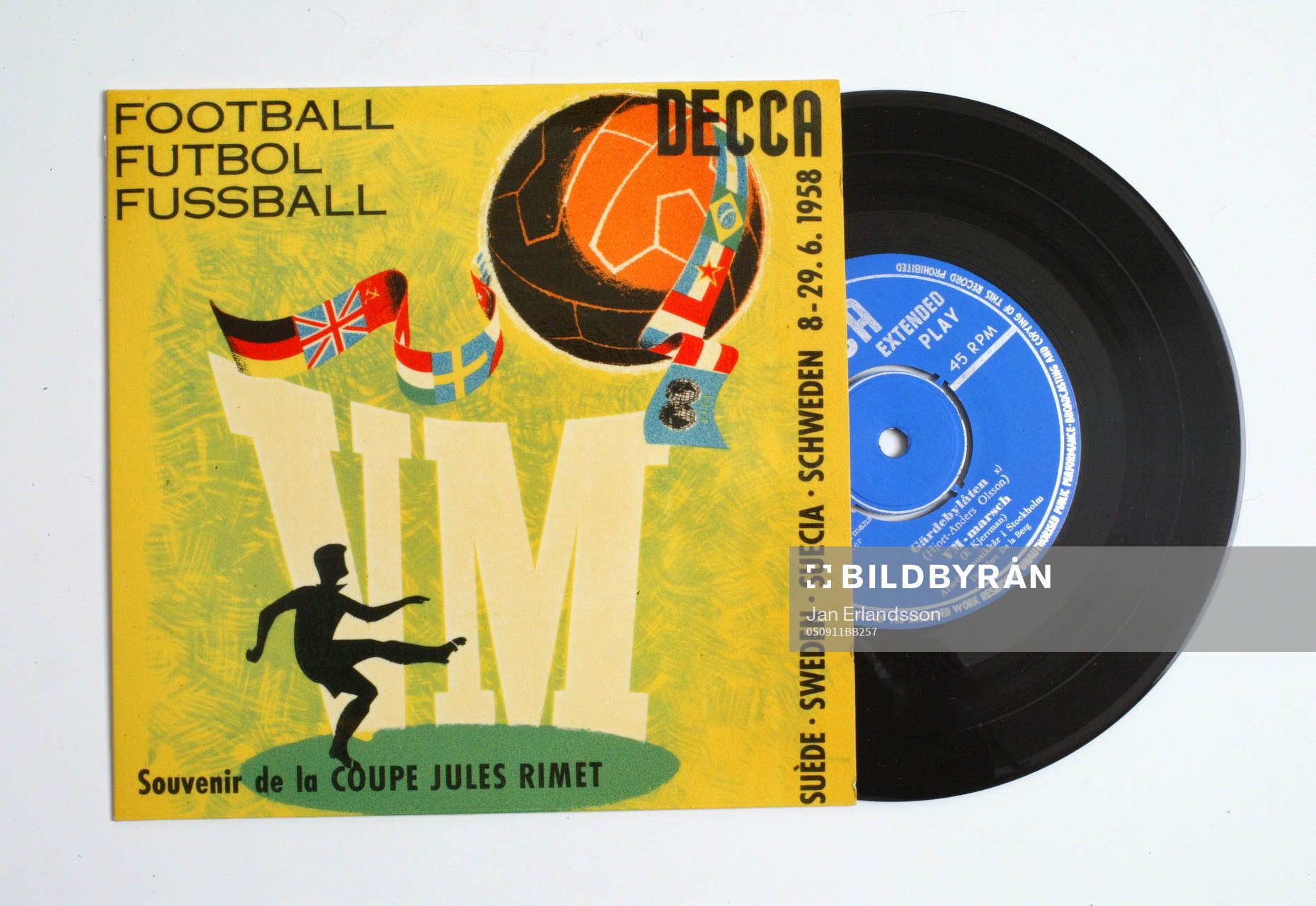 Fotboll, VM, 1958, Souvenir