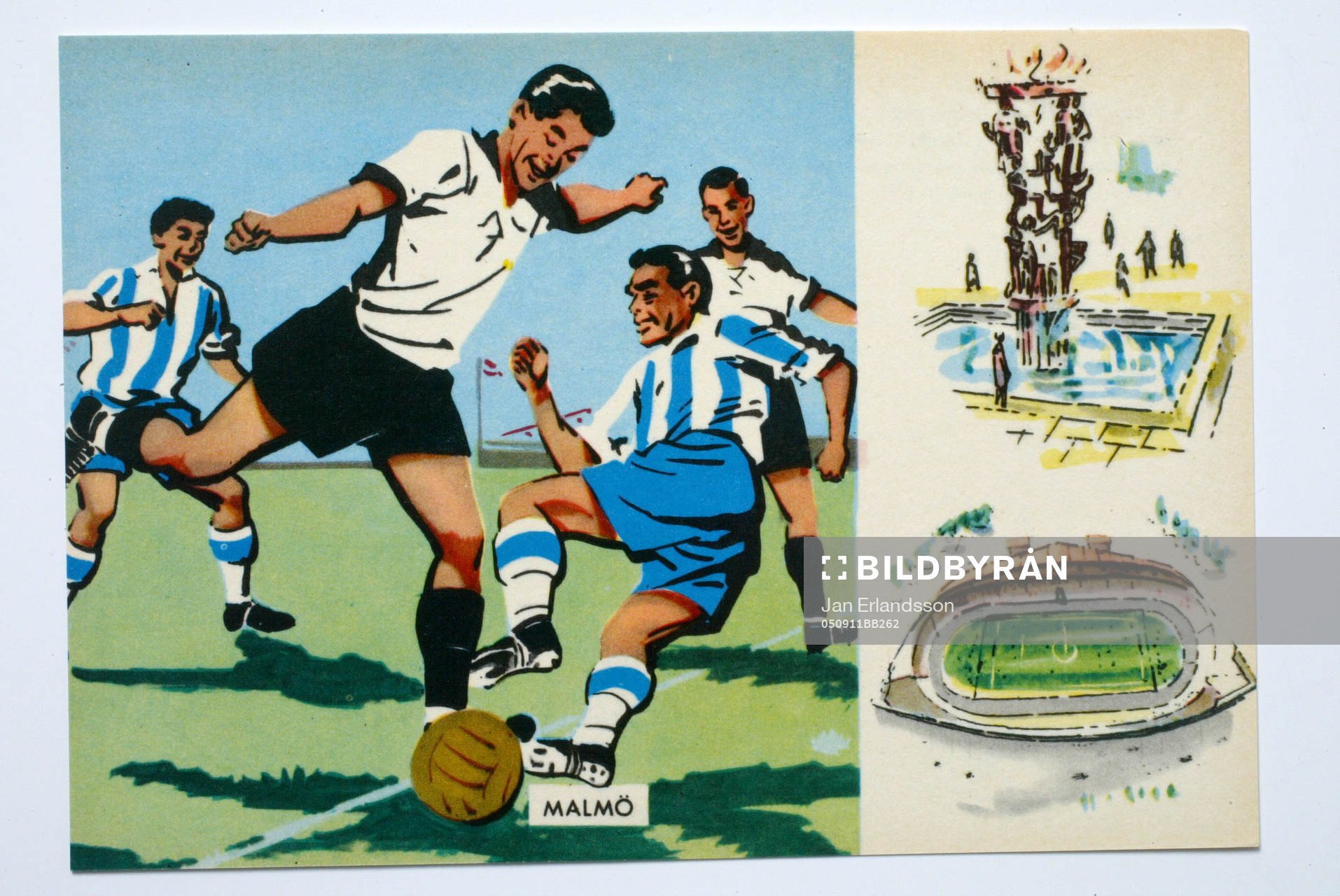 Fotboll, VM, 1958, Souvenir