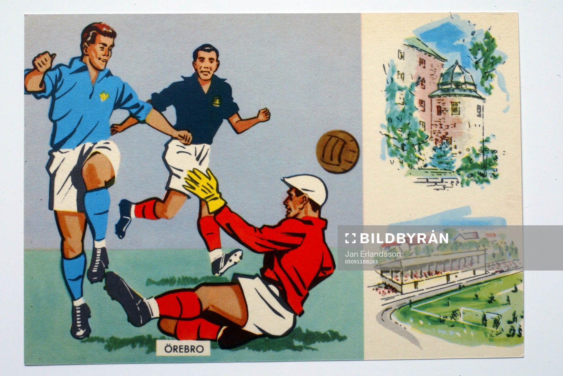 Fotboll, VM, 1958, Souvenir