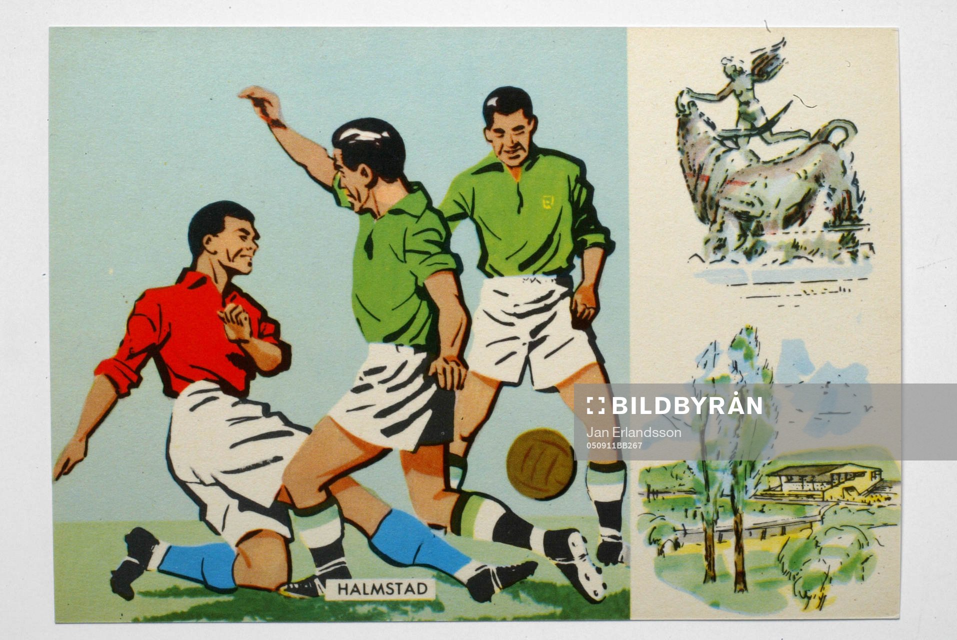 Fotboll, VM, 1958, Souvenir