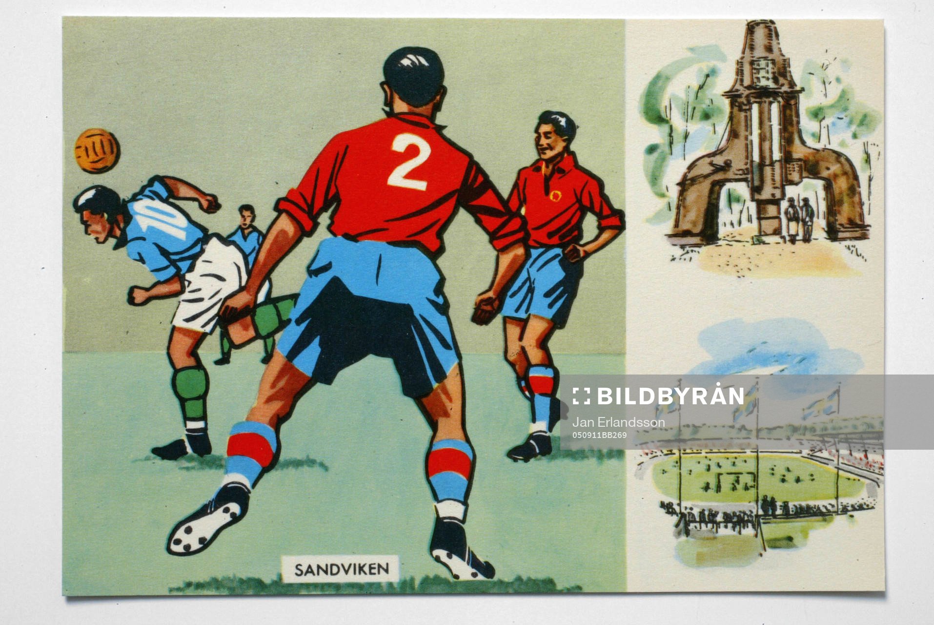 Fotboll, VM, 1958, Souvenir