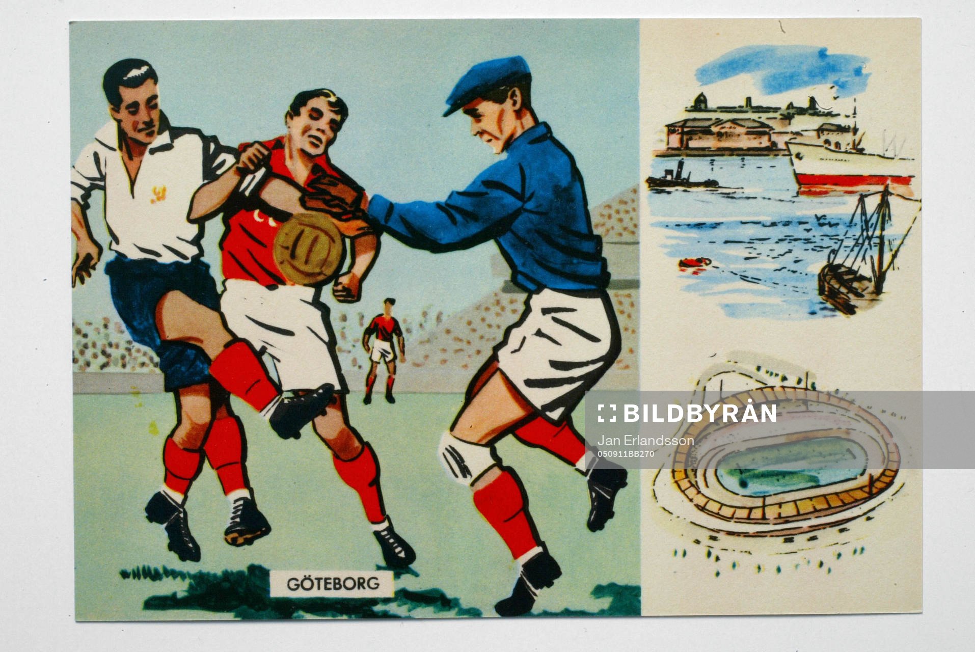 Fotboll, VM, 1958, Souvenir