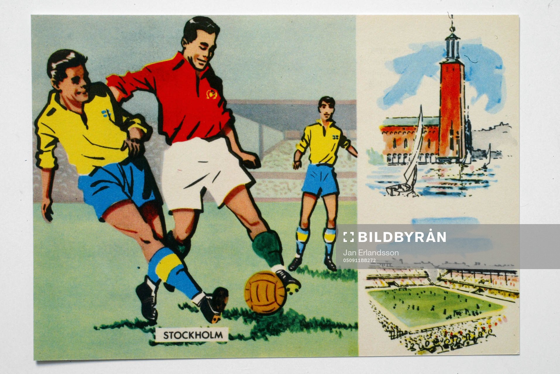 Fotboll, VM, 1958, Souvenir
