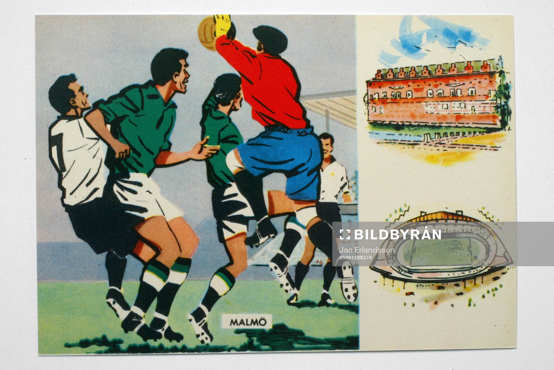 Fotboll, VM, 1958, Souvenir