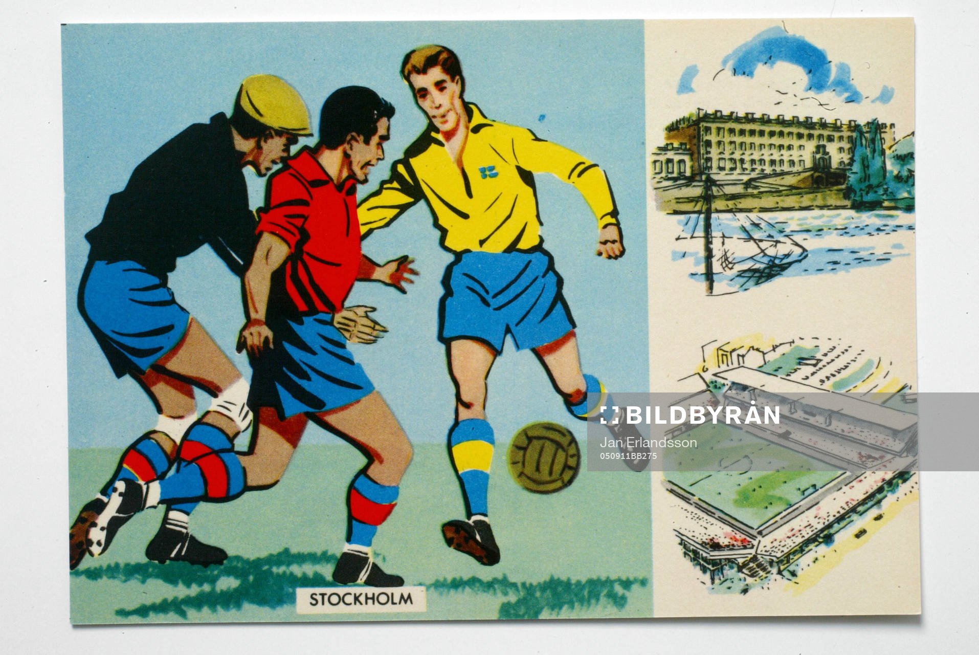 Fotboll, VM, 1958, Souvenir