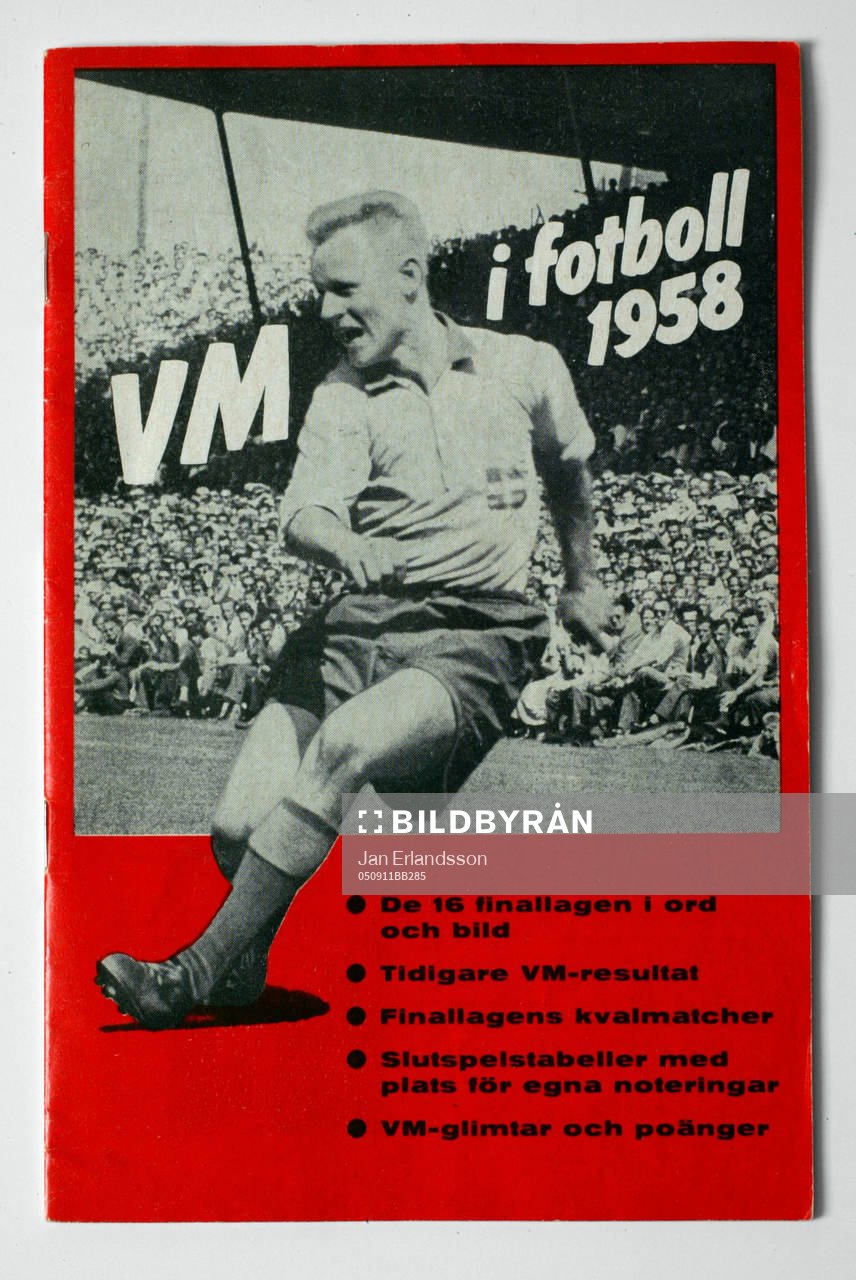 Fotboll, VM, 1958, Souvenir