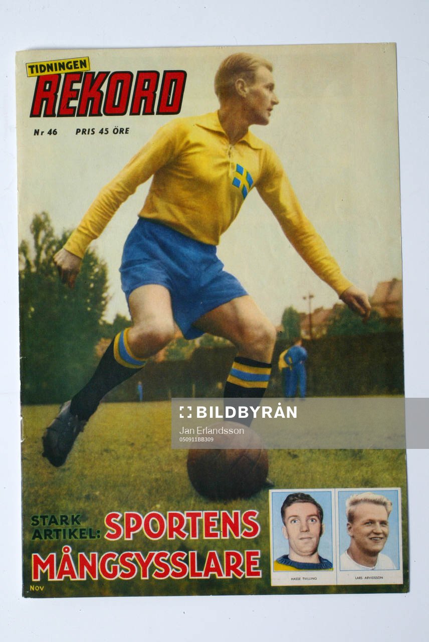 Fotboll, VM, 1958, Souvenir