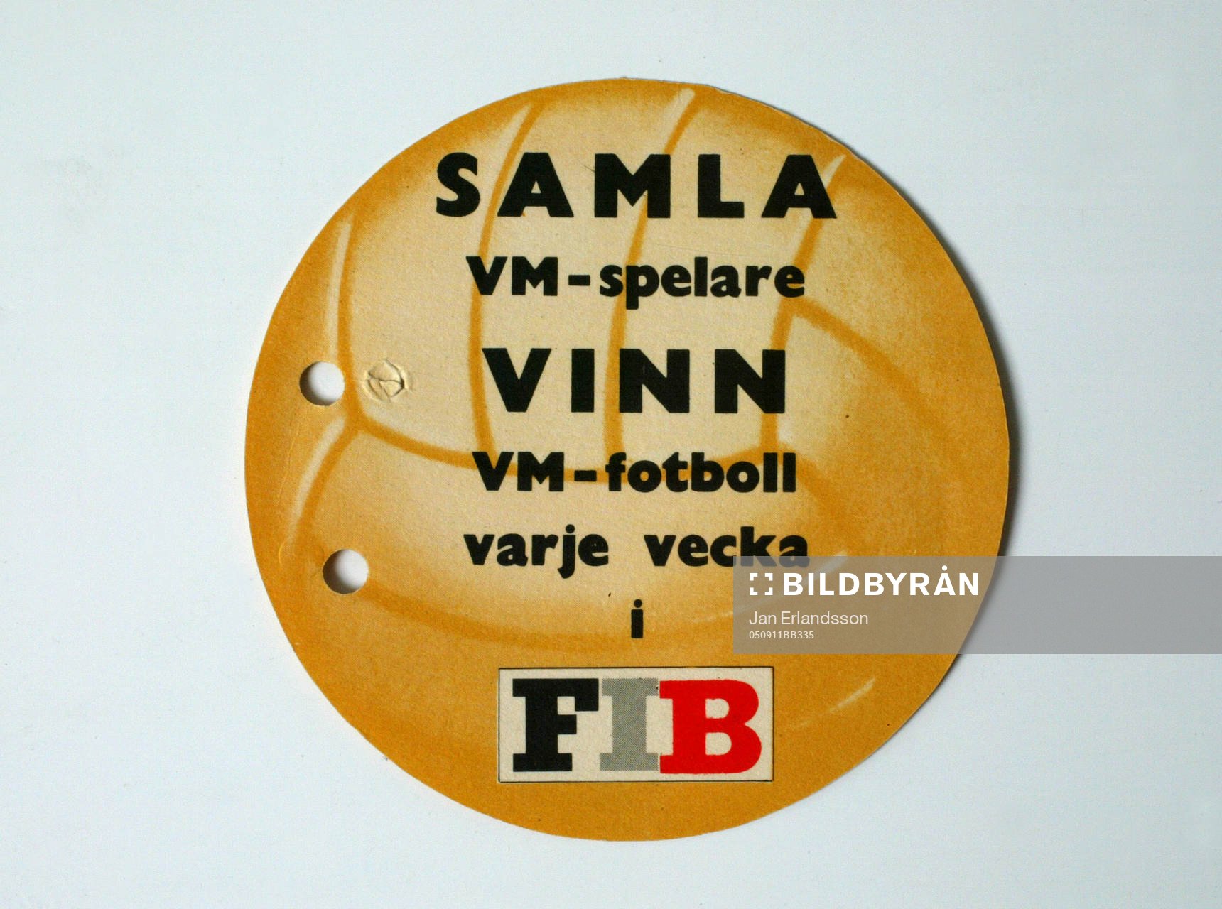 Fotboll, VM, 1958, Souvenir