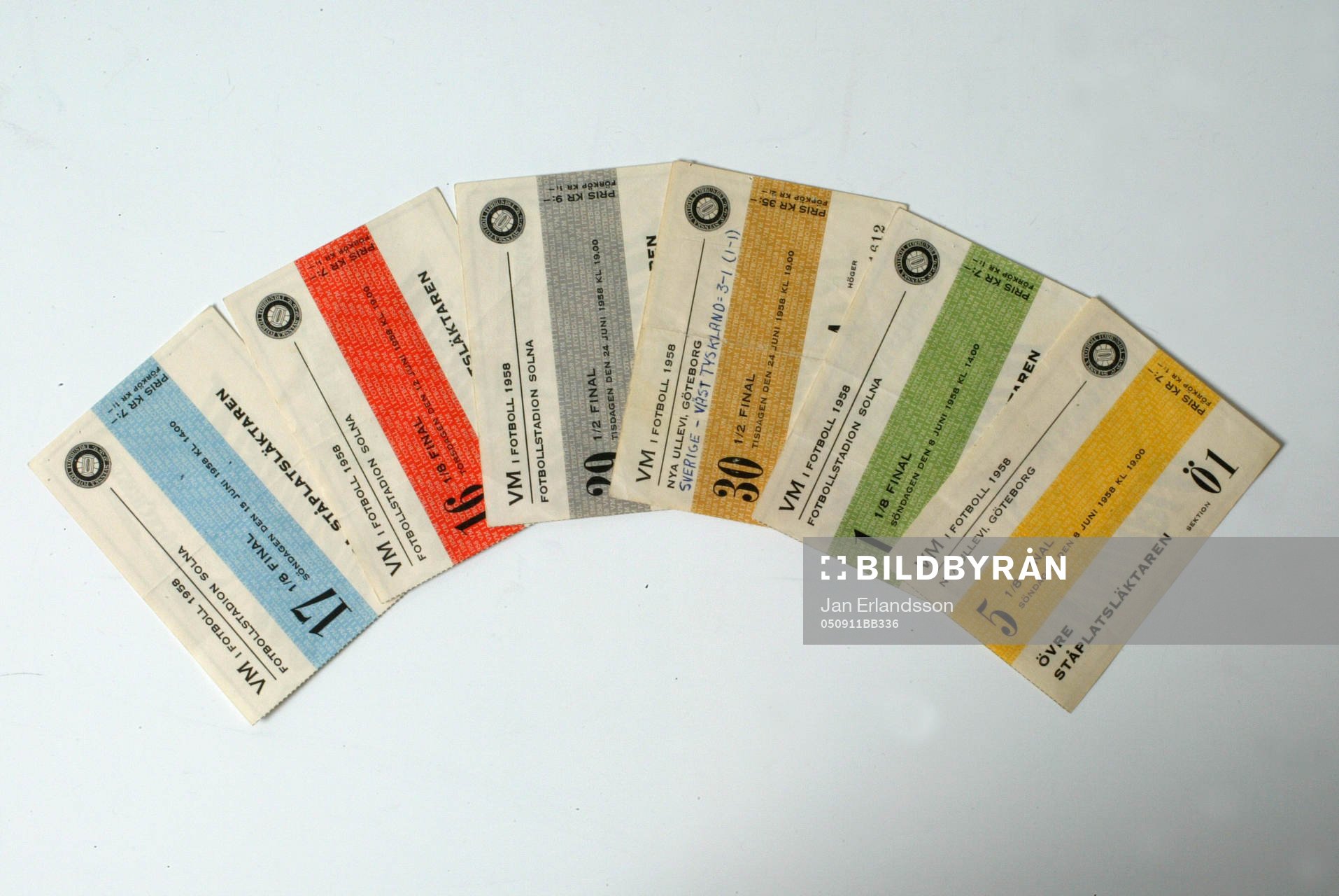 Fotboll, VM, 1958, Souvenir