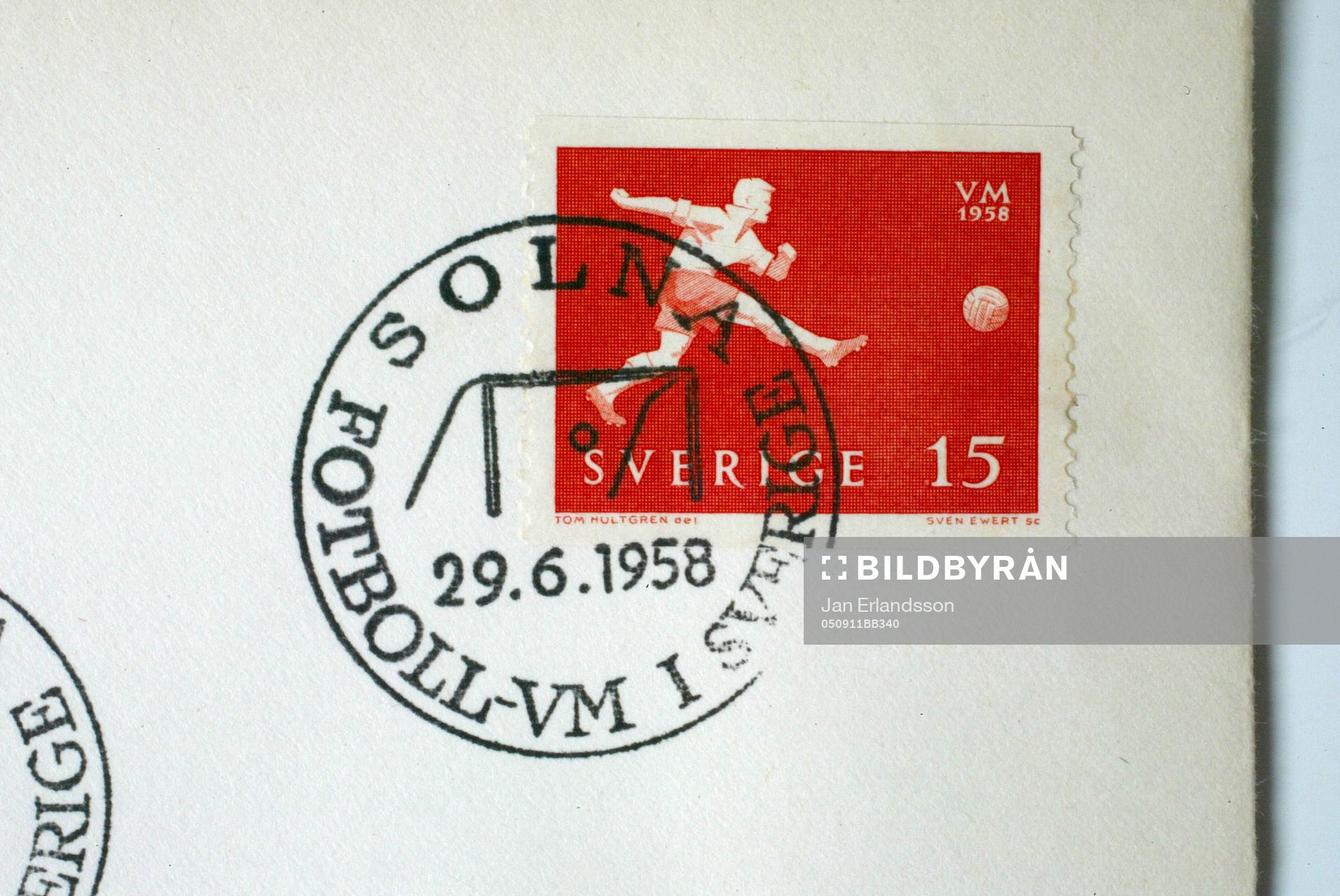 Fotboll, VM, 1958, Souvenir
