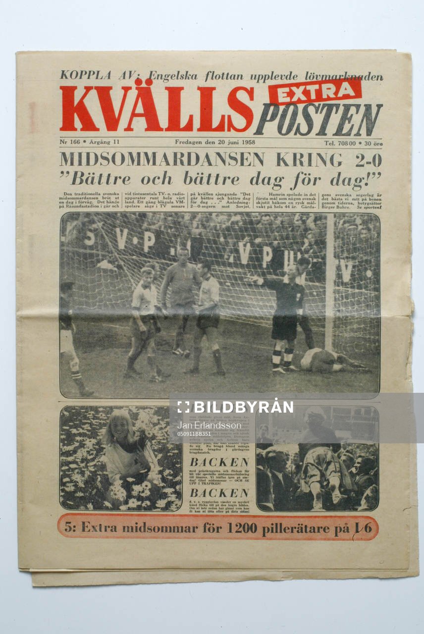 Fotboll, VM, 1958, Souvenir