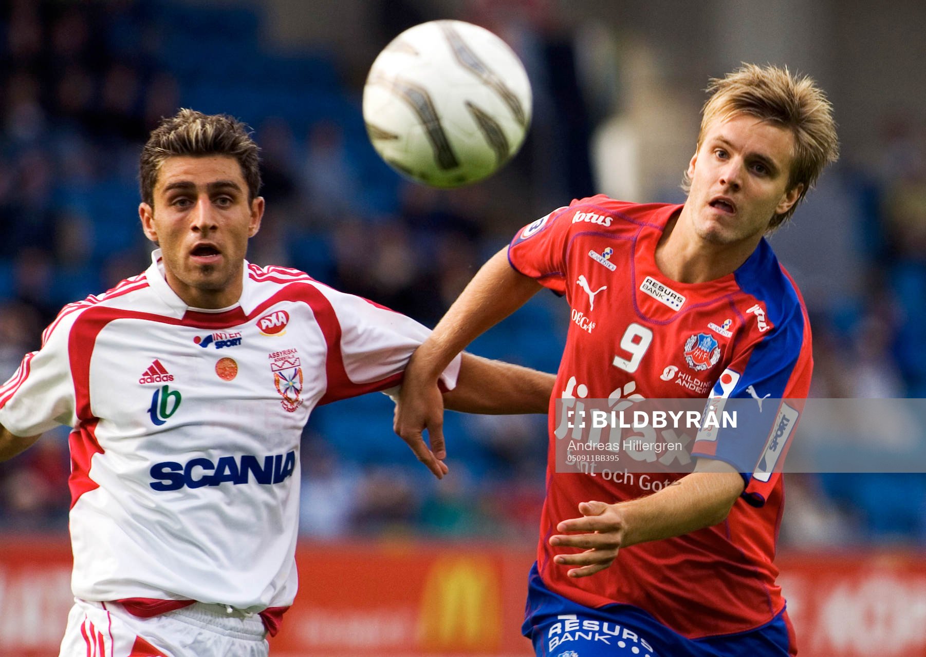 Andreas Dahl och Melke Demir