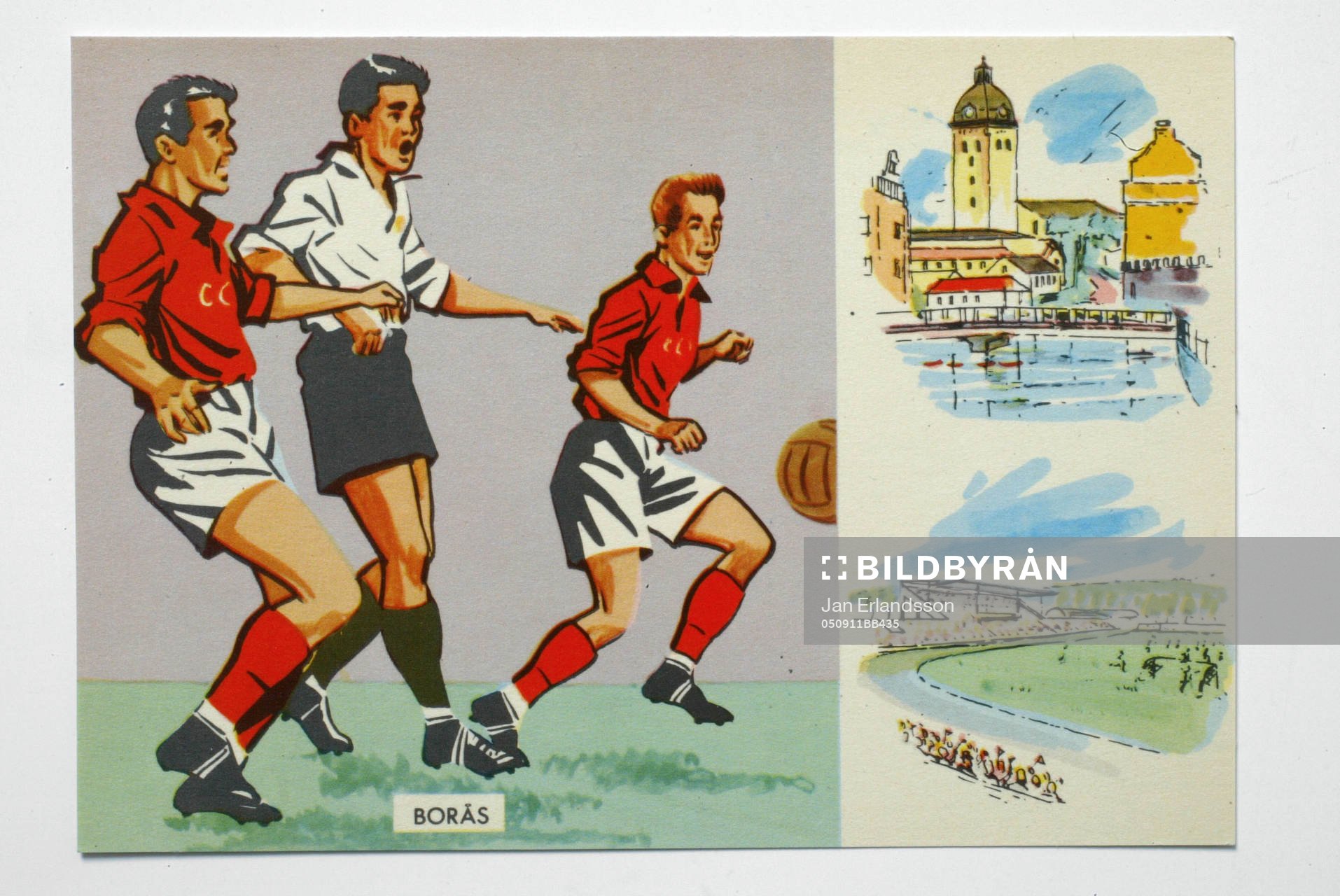 Fotboll, VM, 1958, Souvenir