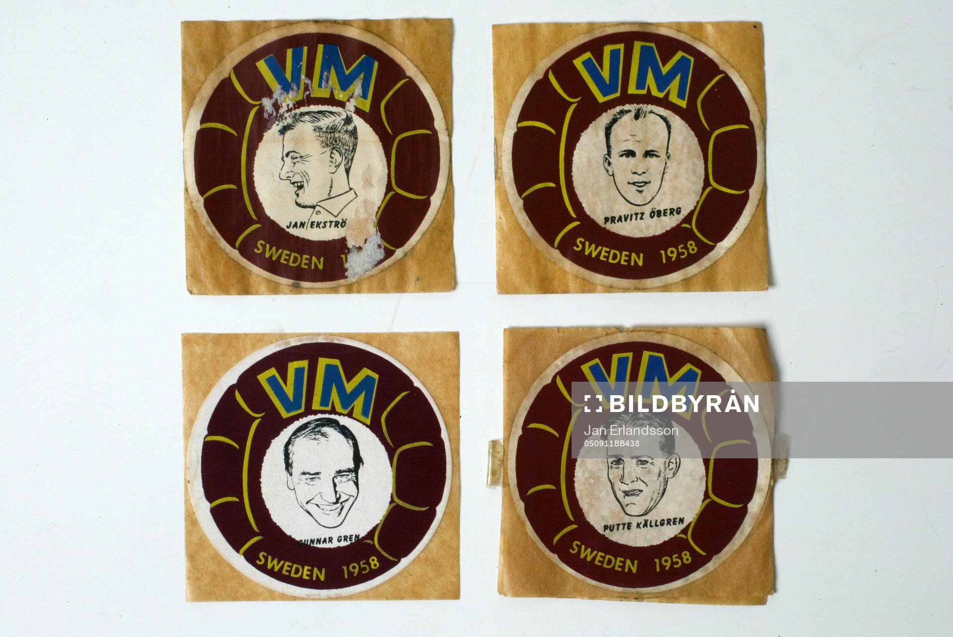 Fotboll, VM, 1958, Souvenir
