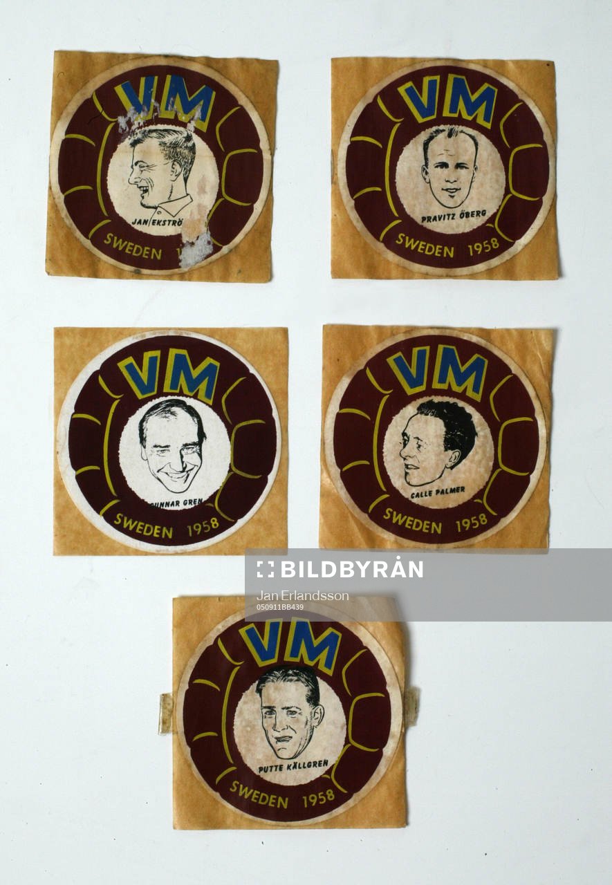 Fotboll, VM, 1958, Souvenir