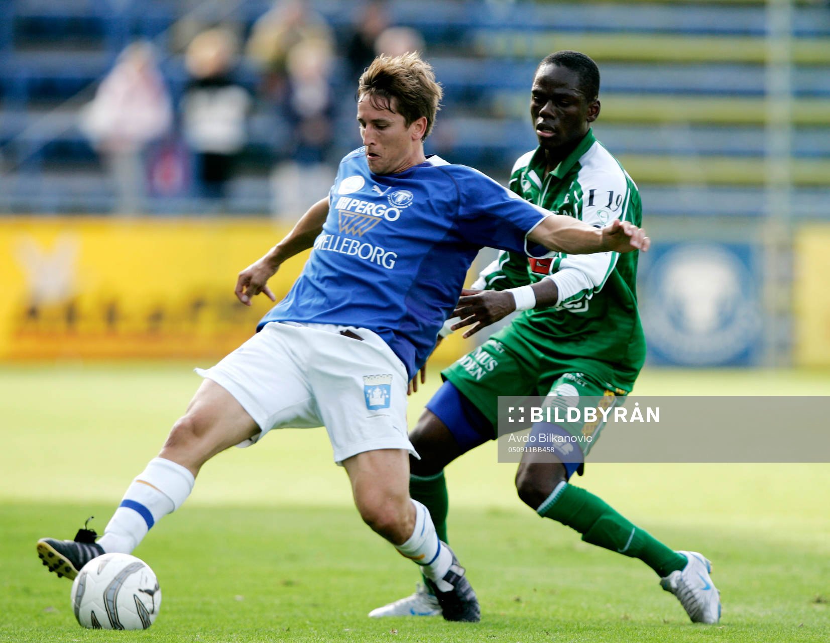 Jimmie Augstsson, Trelleborg och  Destin Makumbu, Boden