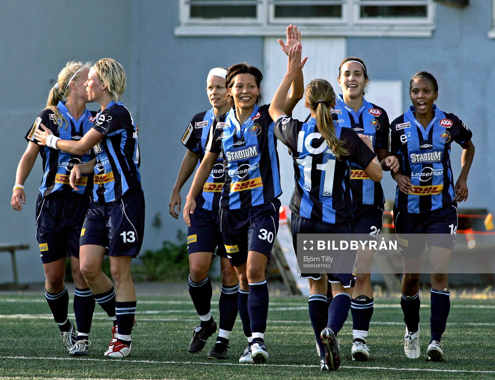 1 Fotboll, dam, Damallsvenskan, Hammarby -