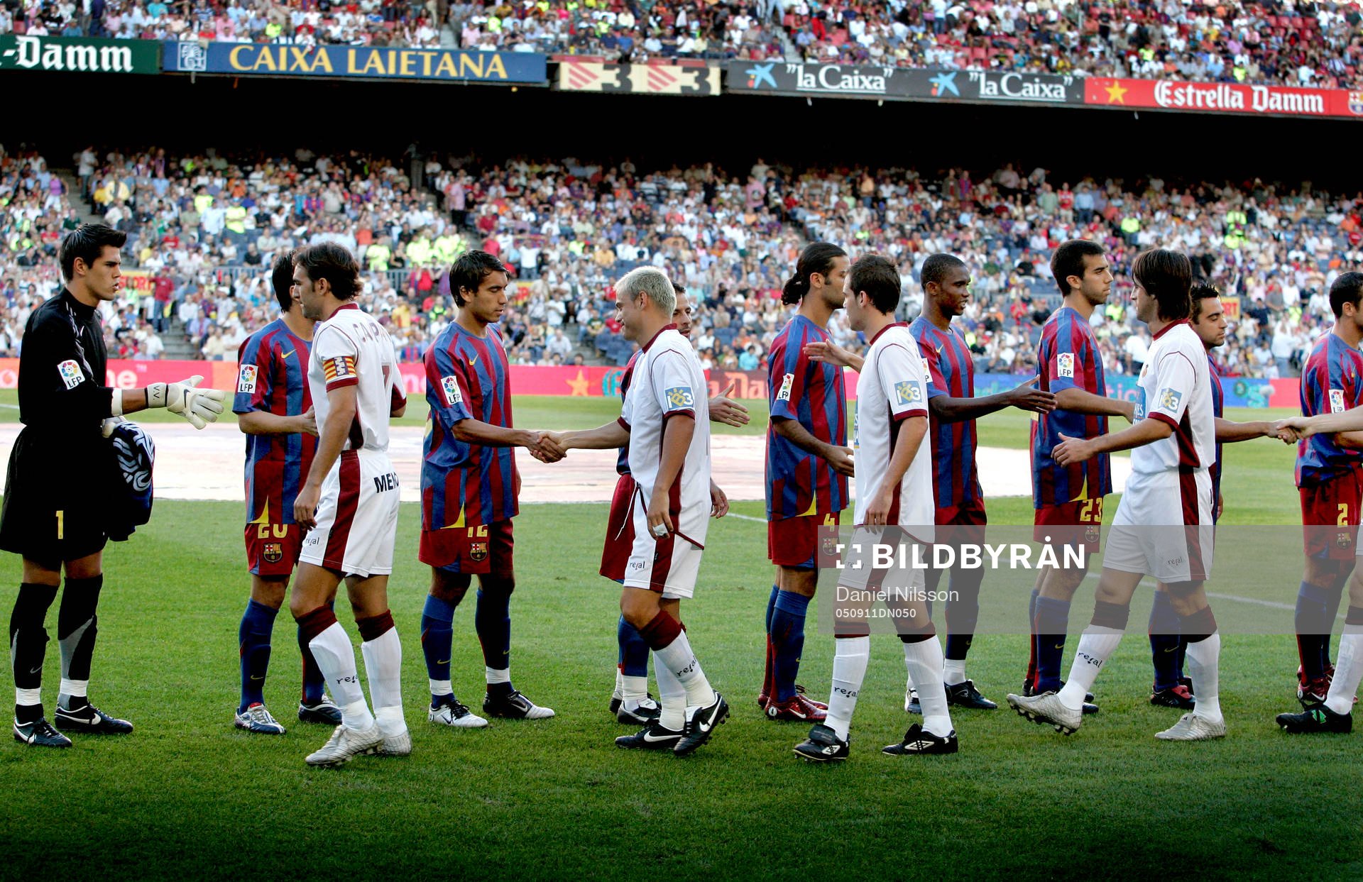 Fotboll, Spansk Liga, Primera Division, Barcelona -
