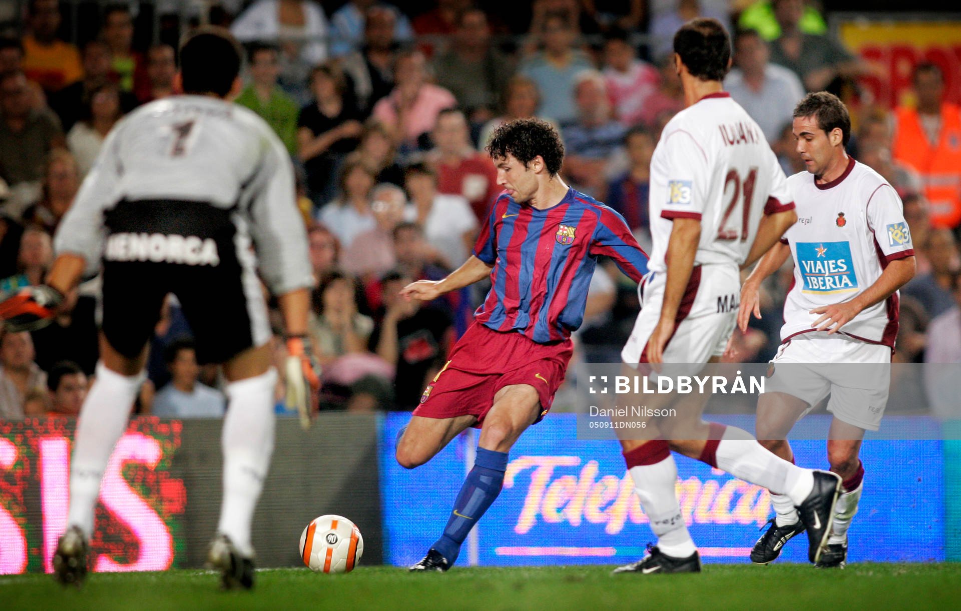 Fotboll, Spansk Liga,  Primera Division, Barcelona -
