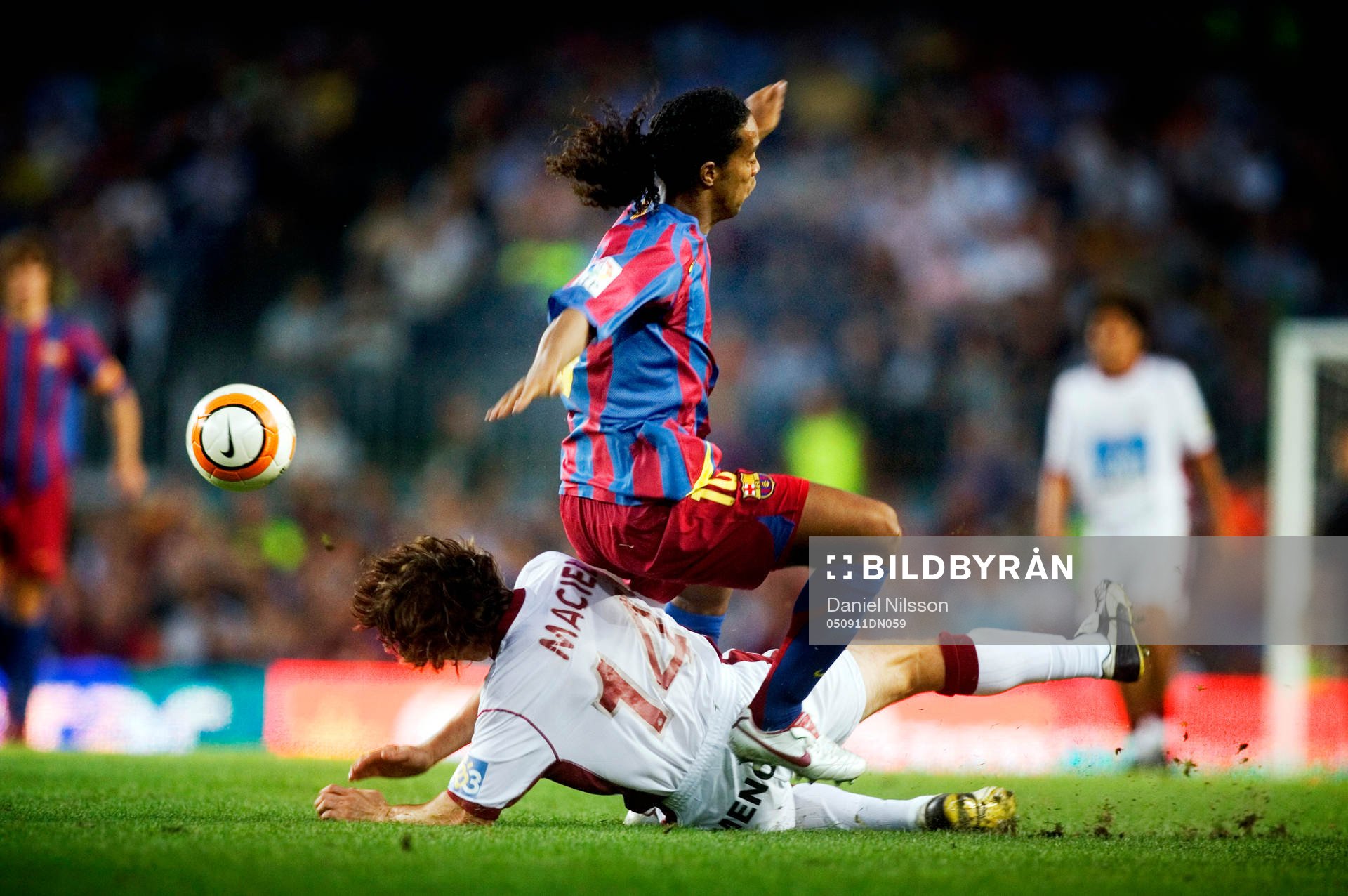 Fotboll, Spansk Liga, Primera Division, Barcelona -