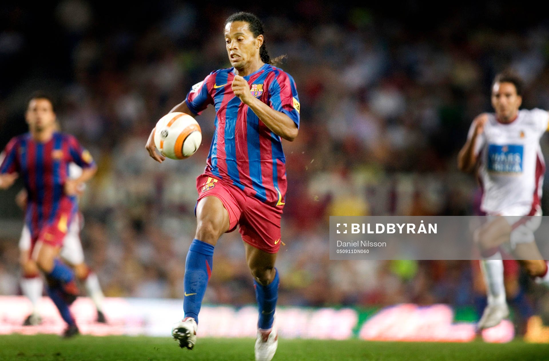 Fotboll, Spansk Liga, Primera Division, Barcelona -