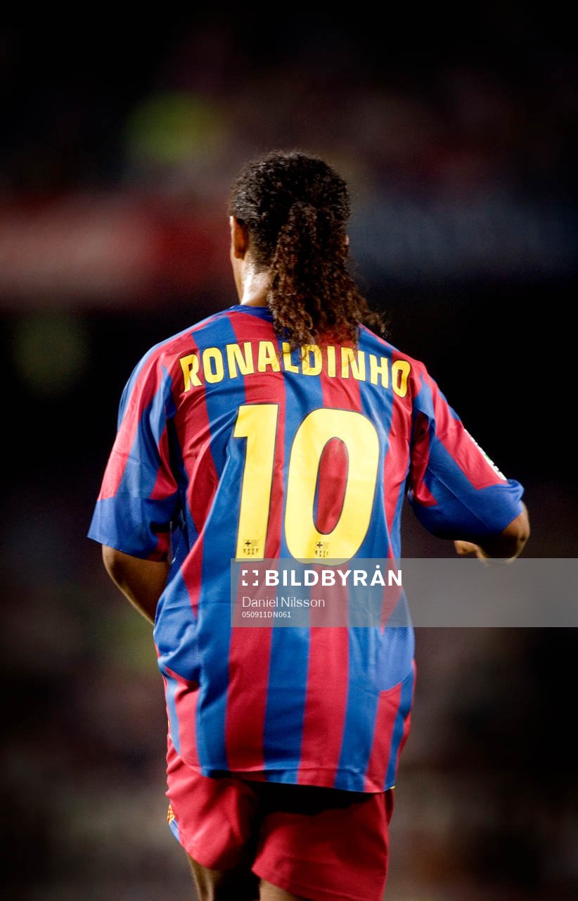  Ronaldinho, Barcelona.